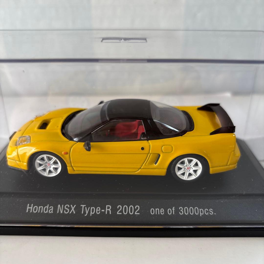 エブロ（絶版品）ホンダNSXタイプーR 2002（イエロー）3000個限定