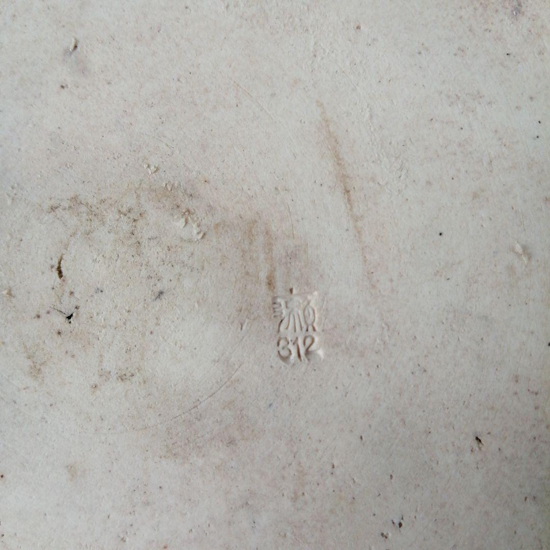 瀬戸焼　飴釉火鉢一対　19cm　大正～昭和中期