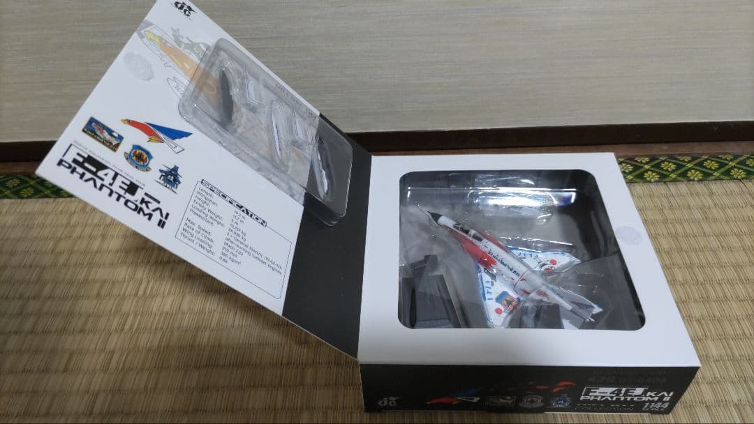 1/144 航空自衛隊 F-4EJ改 退役記念塗装 オジロワシ 白 黒 2機