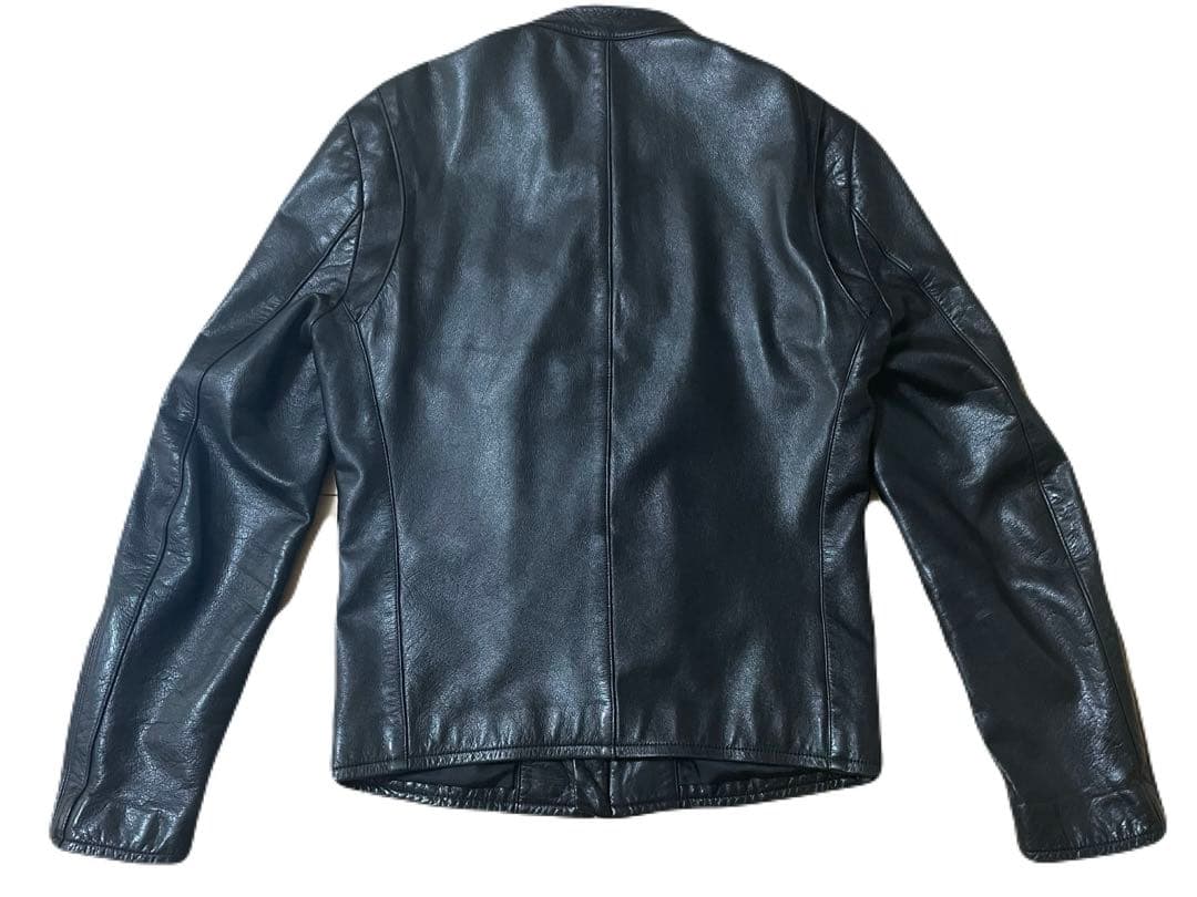 LITHIUM  黒 シングルライダースジャケット