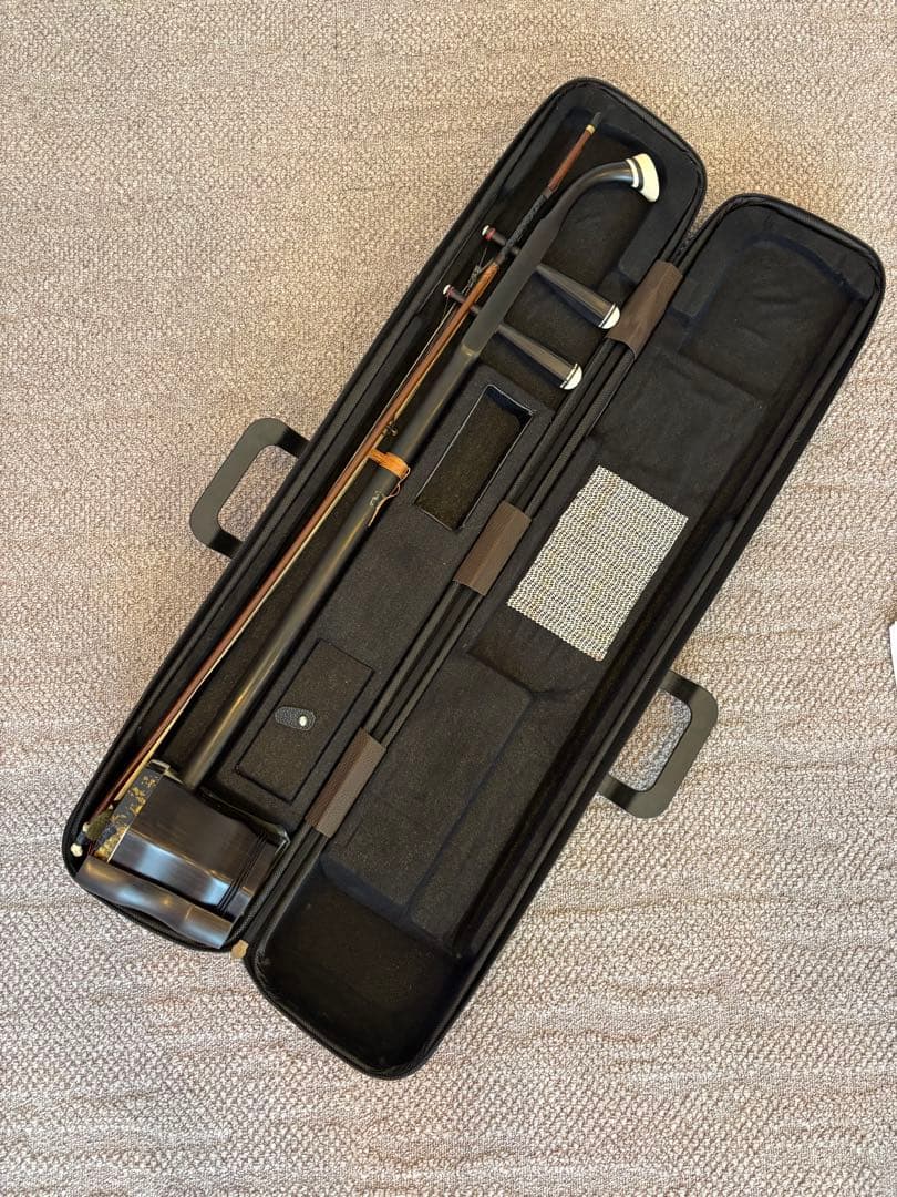 【Toujours 】二胡 証明書付 ケース付