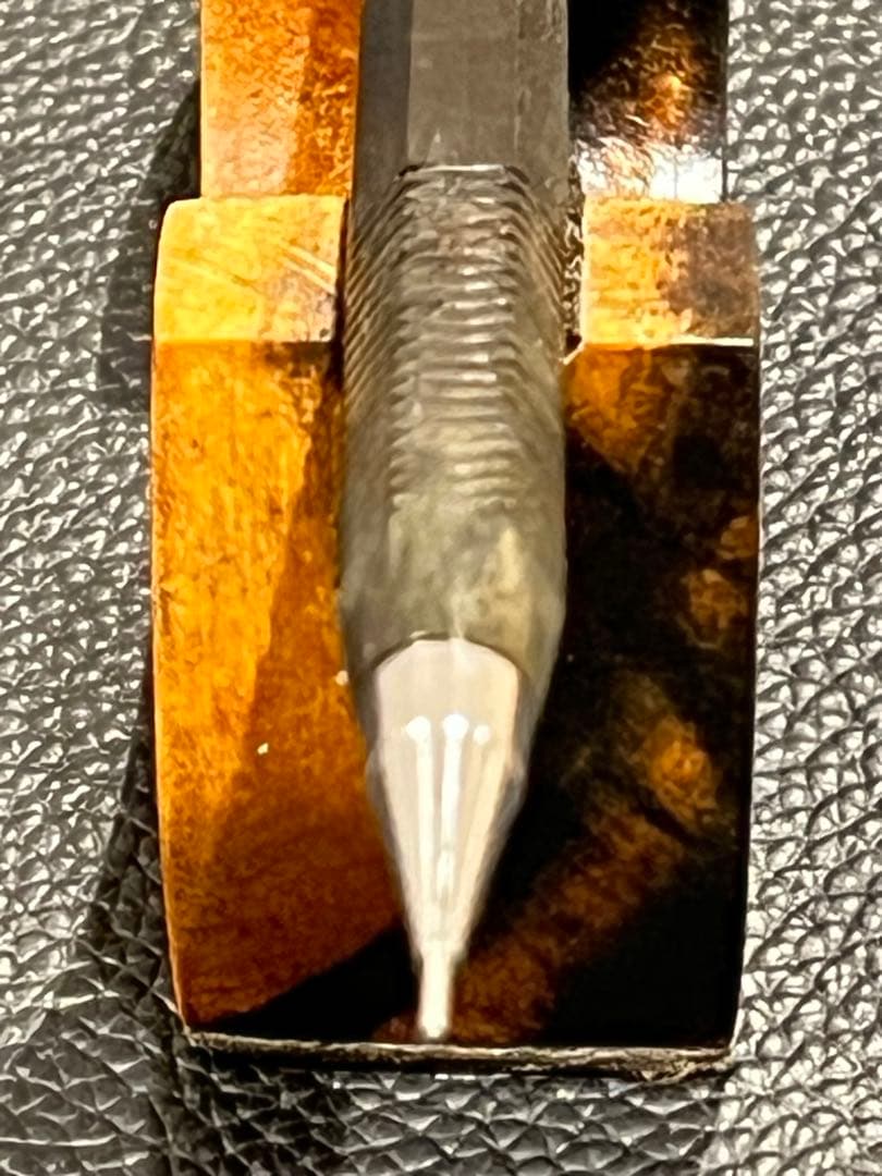 よしえ　スタビメイプル瘤木軸のみ+6角軸+スリット加工