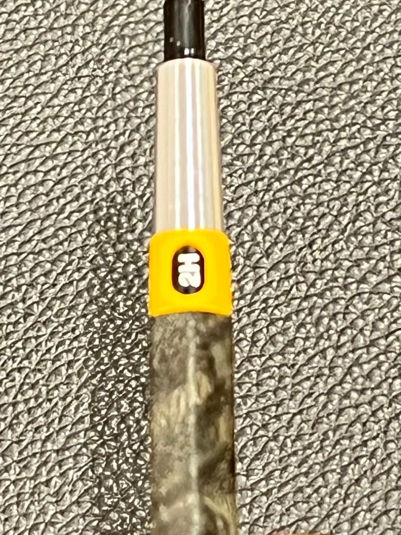 よしえ　スタビメイプル瘤木軸のみ+6角軸+スリット加工