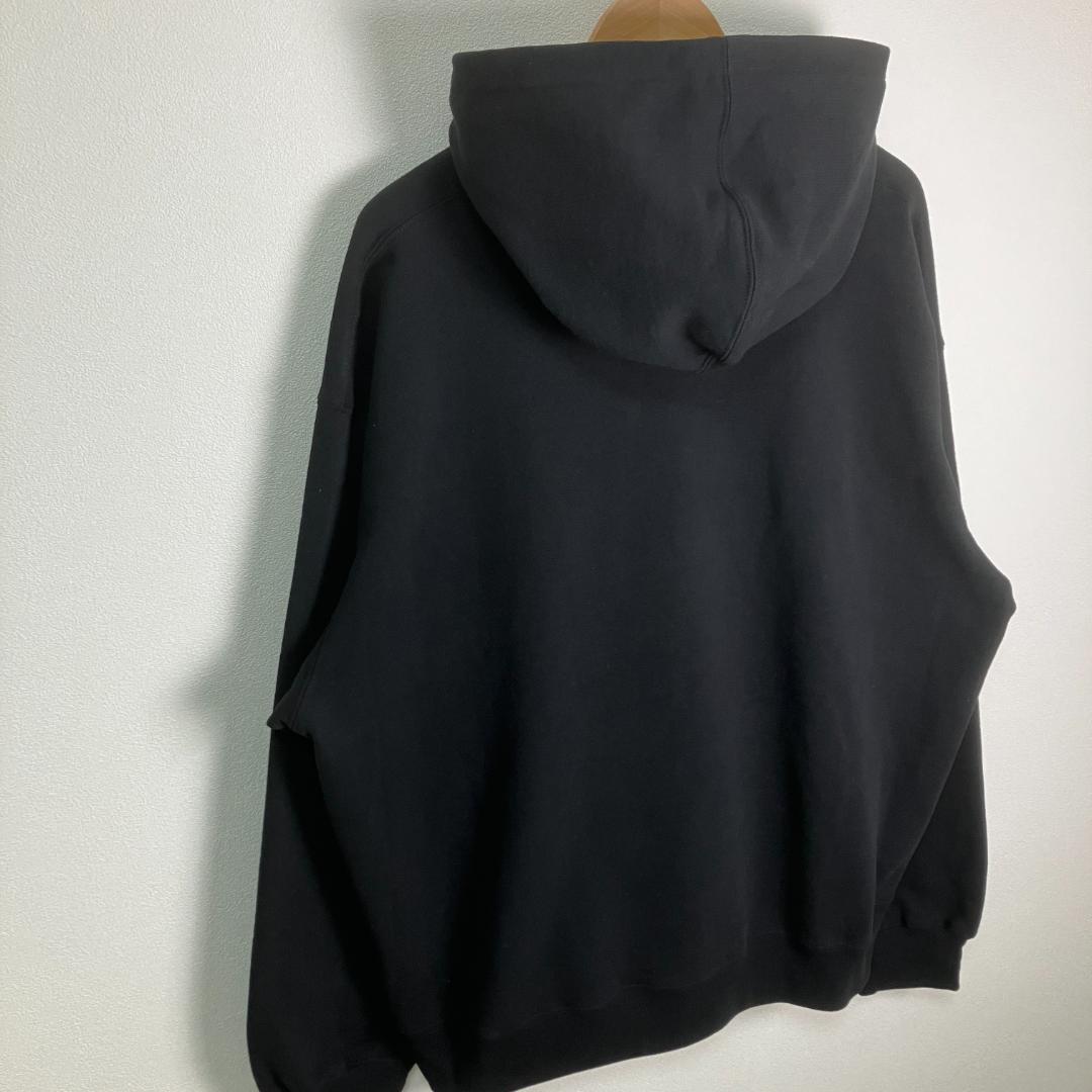 【美品！】supreme◆small box logo パーカー 黒 XXL