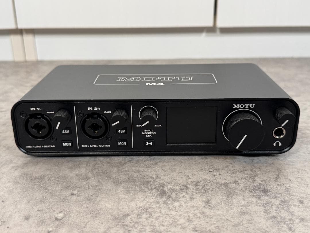 【美品】MOTU M4 オーディオインターフェイス