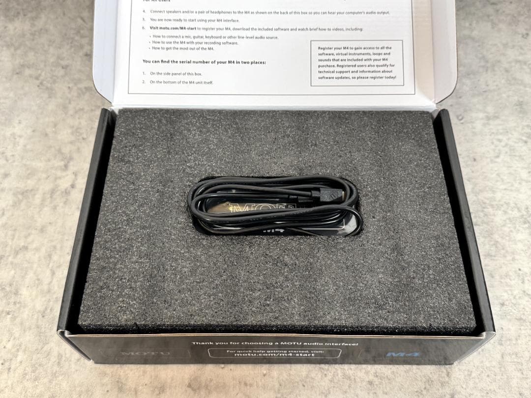【美品】MOTU M4 オーディオインターフェイス