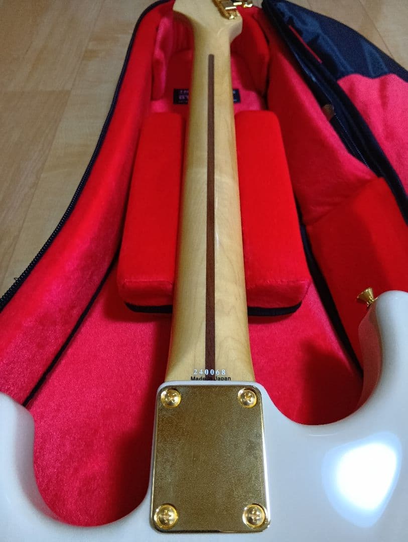 ギター AST-101G -See-Through White / STWR-