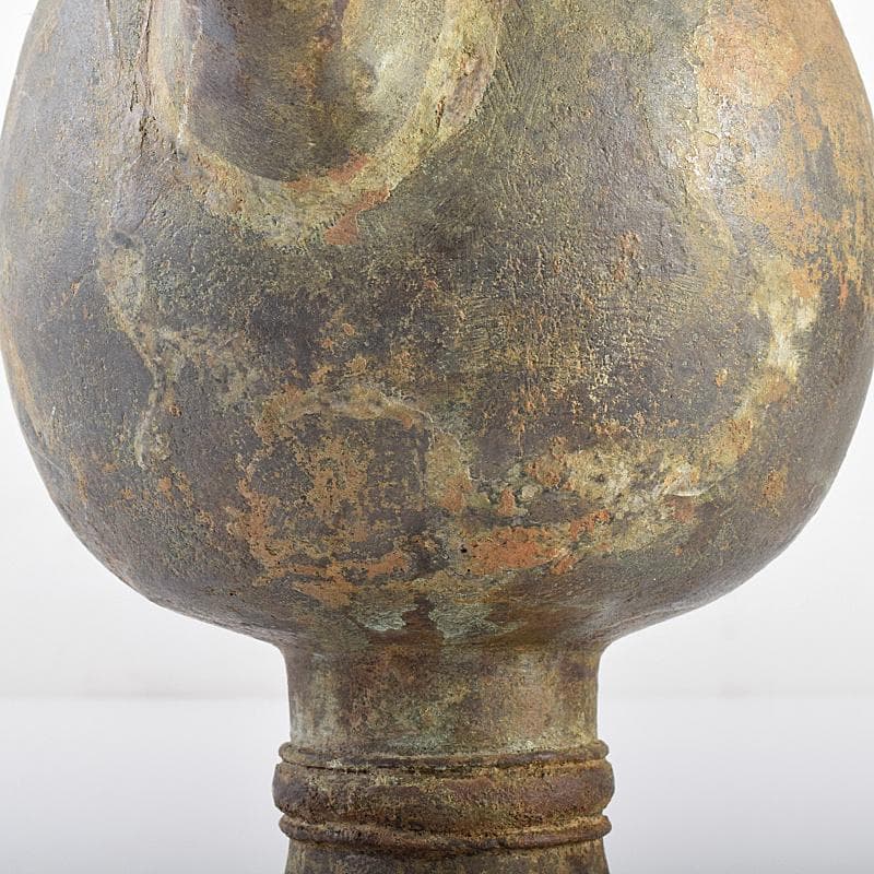 中国　古銅青銅　執壷　水注　V　R7723