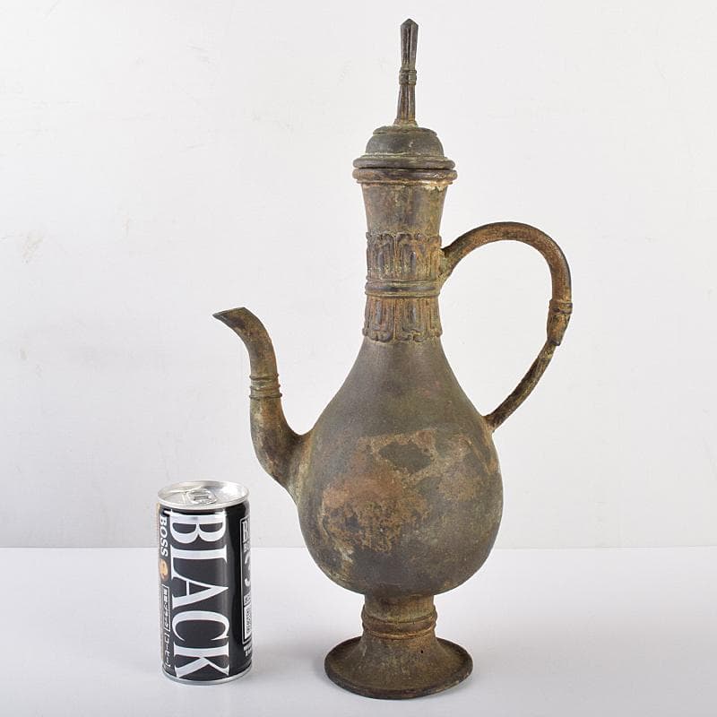 中国　古銅青銅　執壷　水注　V　R7723