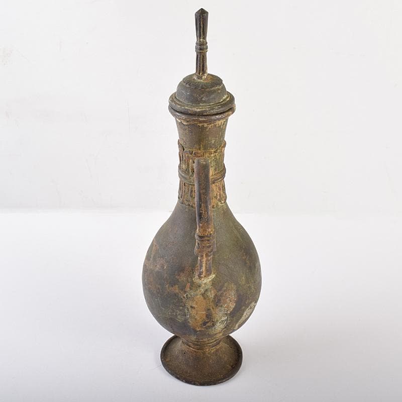 中国　古銅青銅　執壷　水注　V　R7723