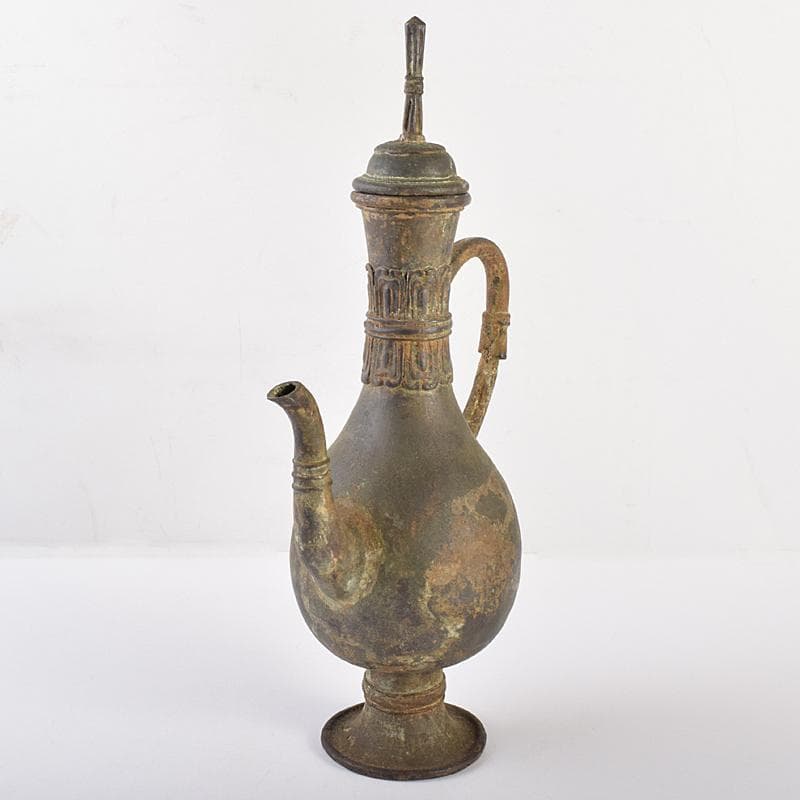 中国　古銅青銅　執壷　水注　V　R7723