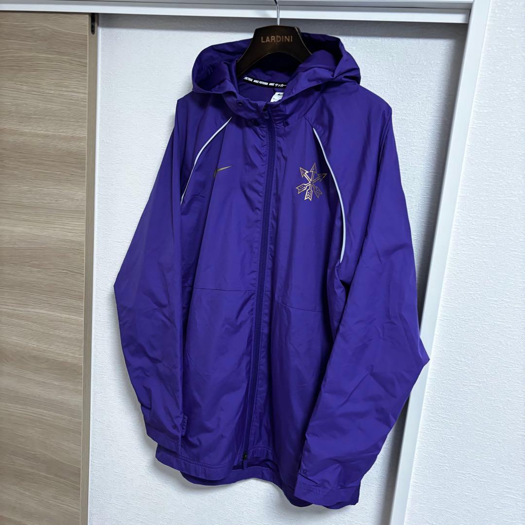 【レア】サンフレッチェ広島 AWAYFジャケット ヴァイオレット XL