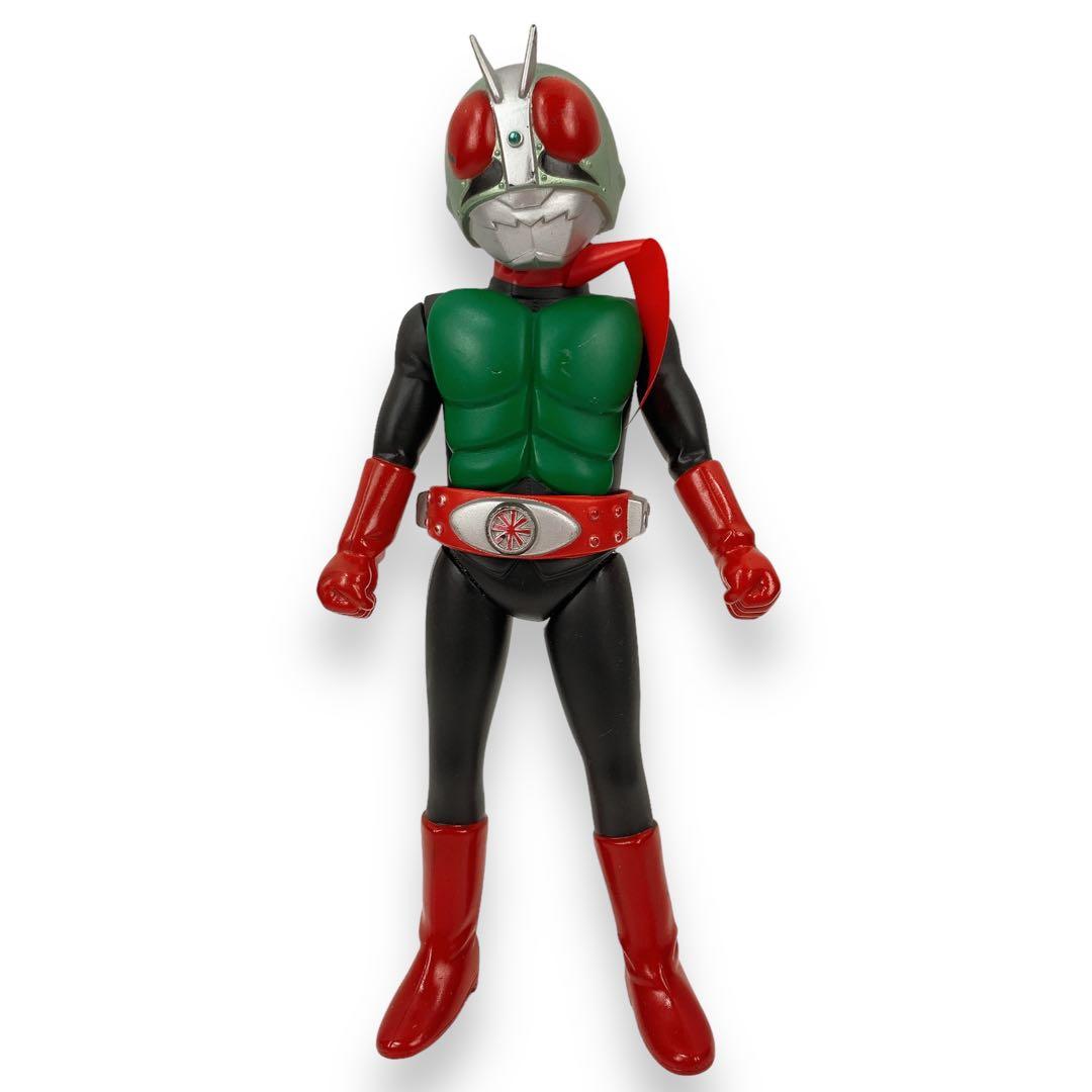 大野剣友会 アクションフィギュア 岡田勝 仮面ライダー新2号 ソフビ 面取れ