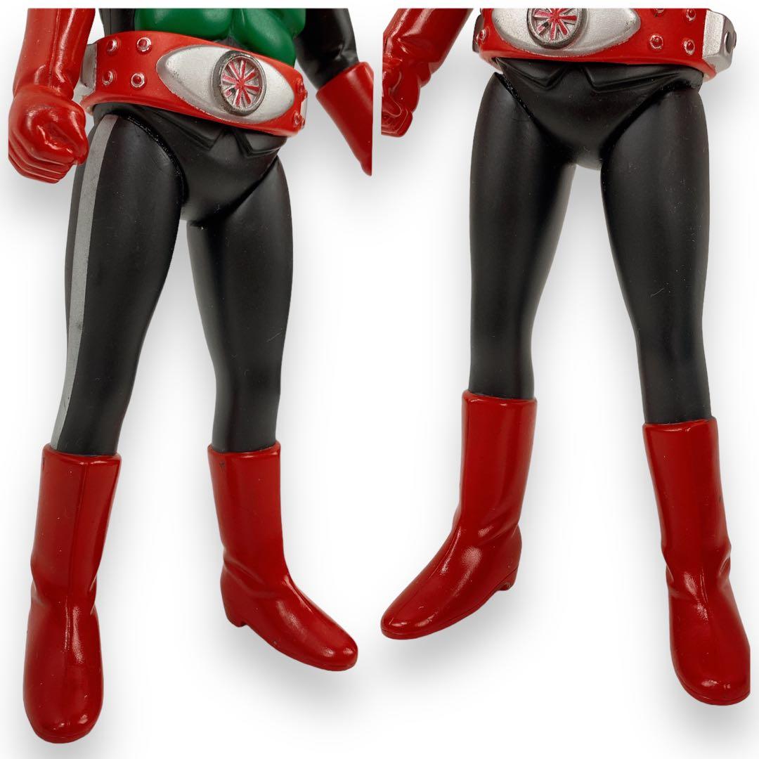 大野剣友会 アクションフィギュア 岡田勝 仮面ライダー新2号 ソフビ 面取れ