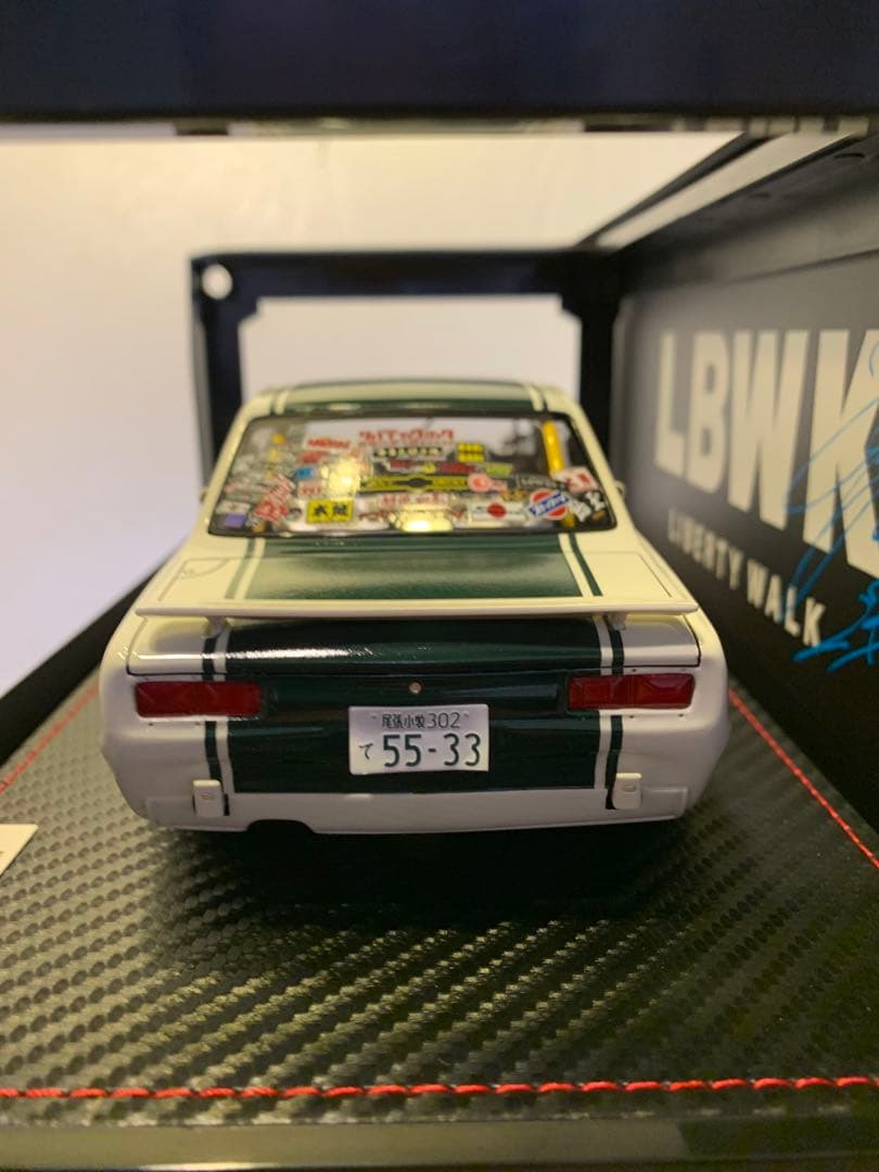 イグニッションモデル　1/18 LBWK限定　ハコスカ フィギュア付き2647