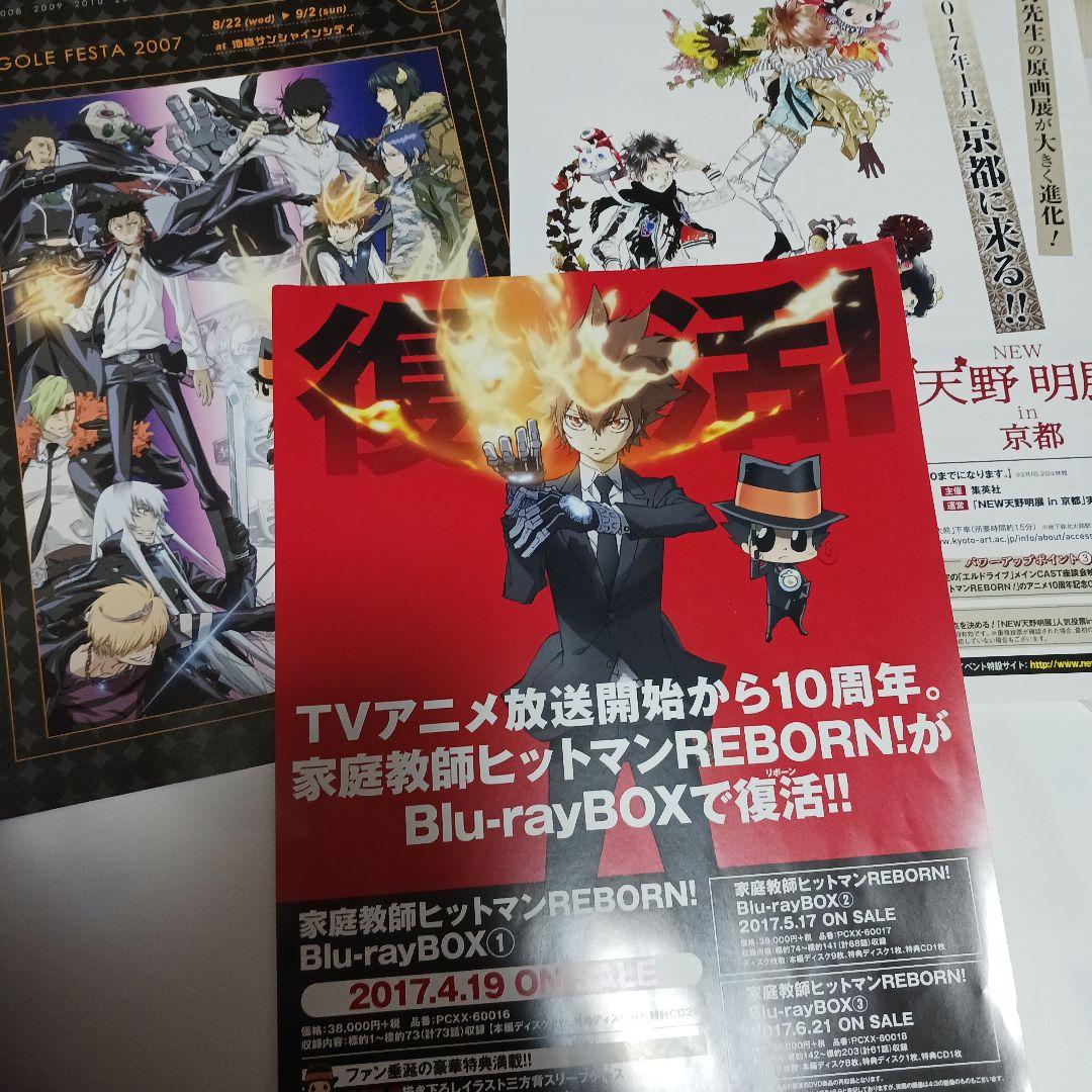 家庭教師ヒットマンREBORN!　未来編　非売品　綱吉　雲雀　骸　獄寺　写真8枚