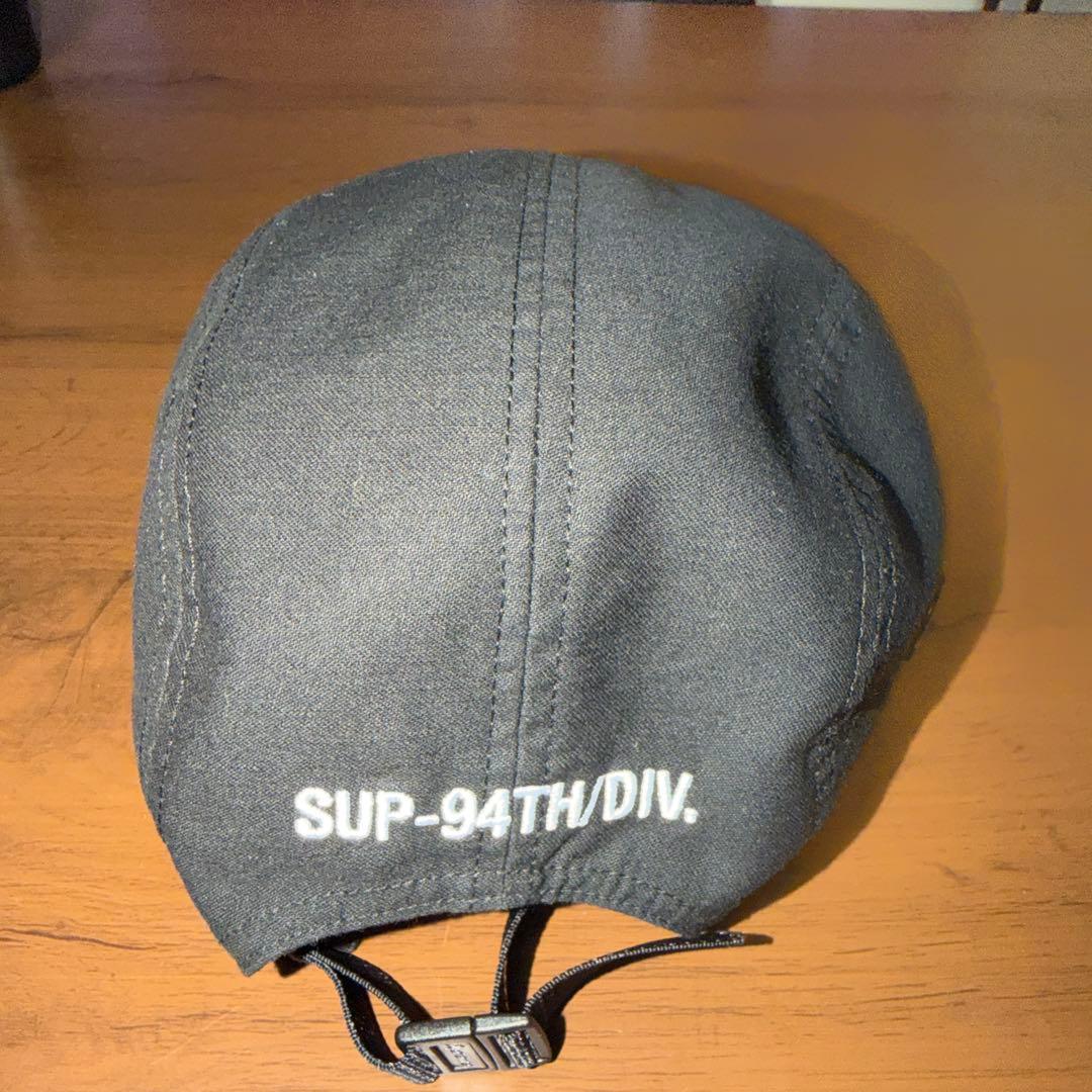 supreme キャップ ブラック