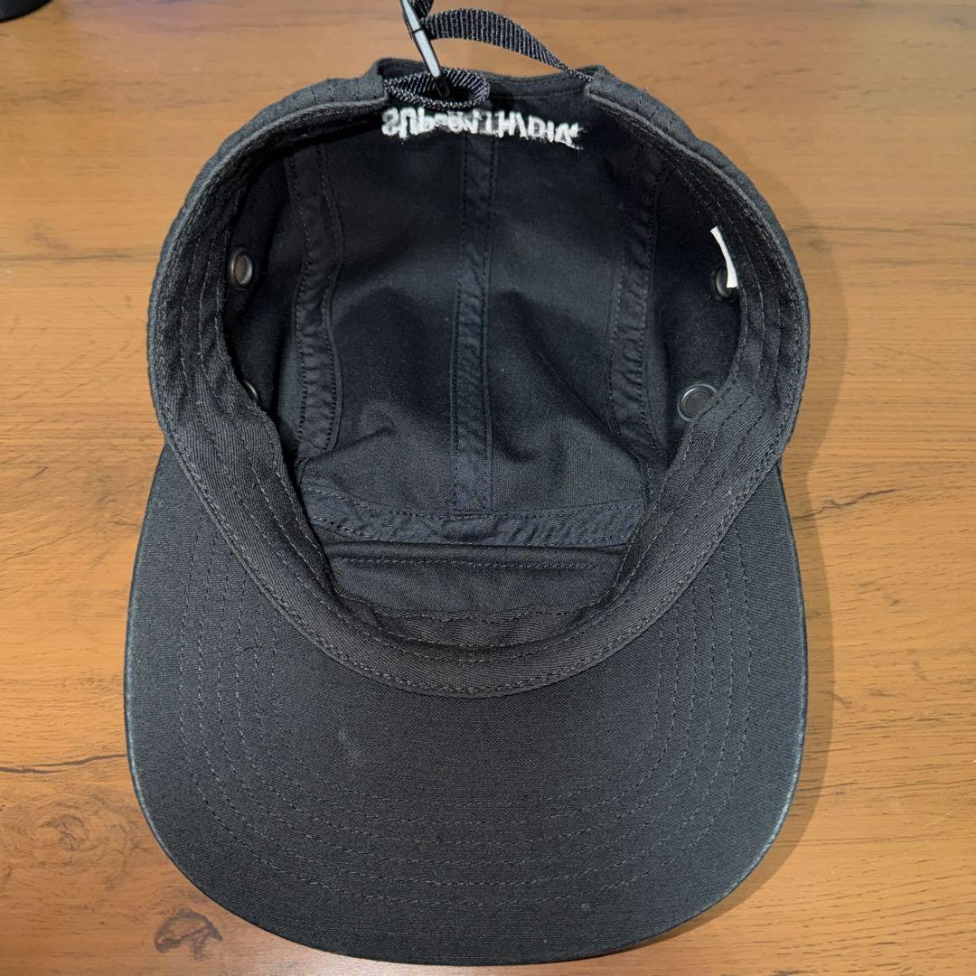 supreme キャップ ブラック