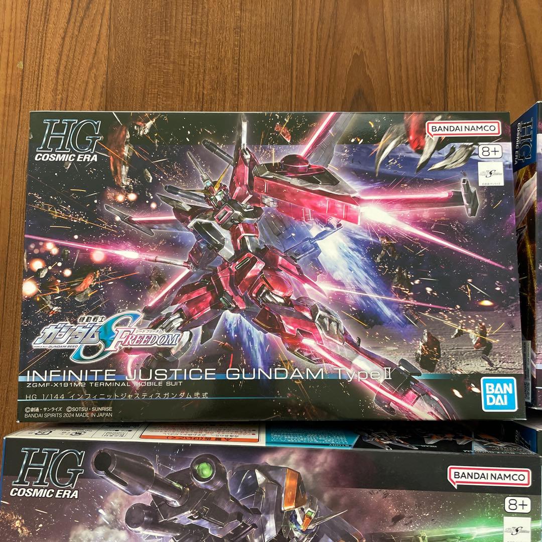 HG ガンプラ 4点セット　ガンダムSEED ガンダムSEED フリーダム