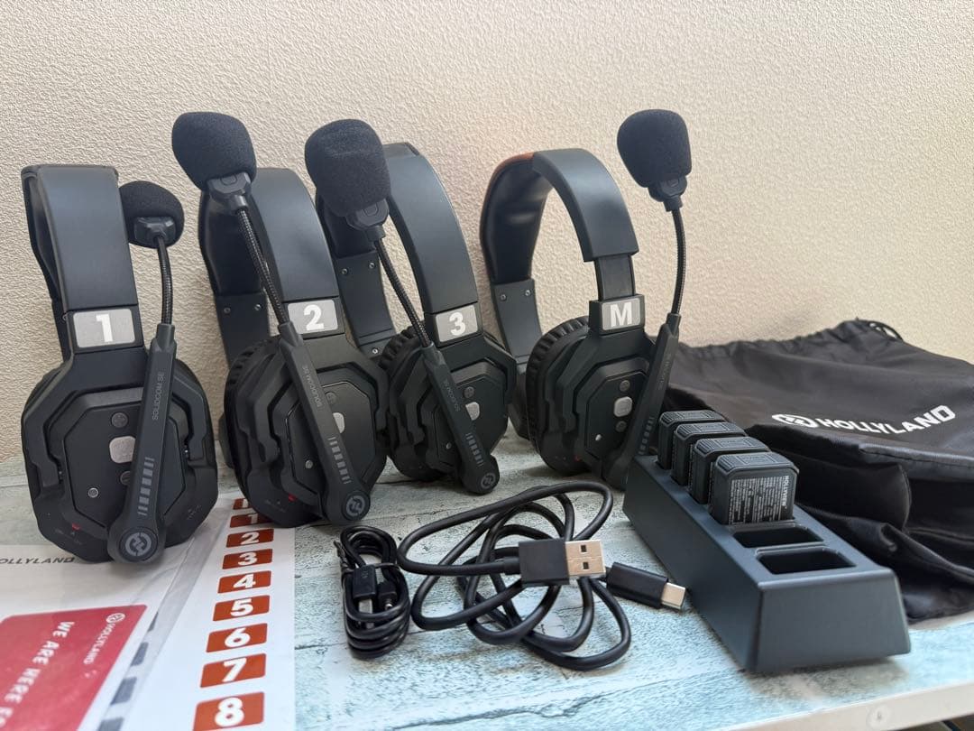 HOLLYLAND Solidcom SE-4S 2.4G ワイヤレスインカム