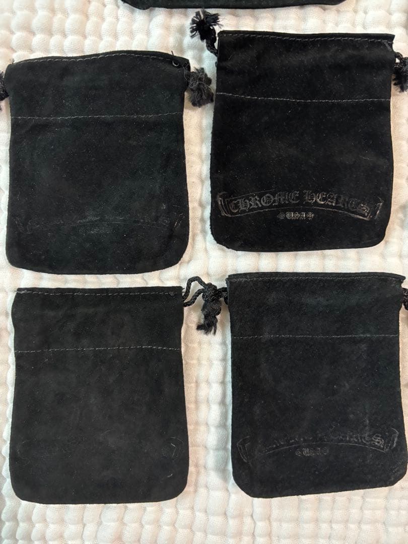 【クロムハーツ】皮袋30枚　シルバー磨き　紙袋