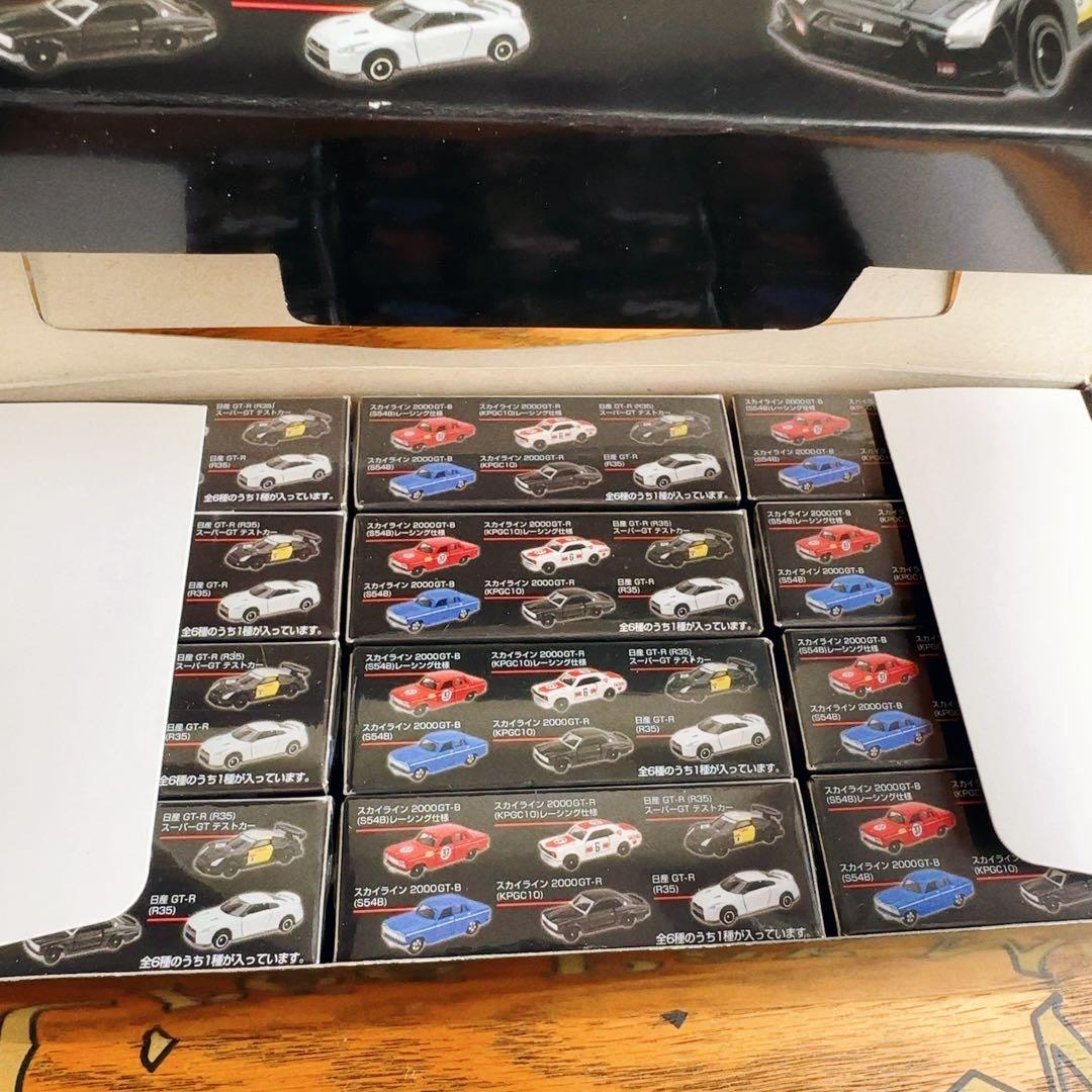 新品未開封　箱売り　トミカ NISSAN/Rの系譜 全6種セット計12個