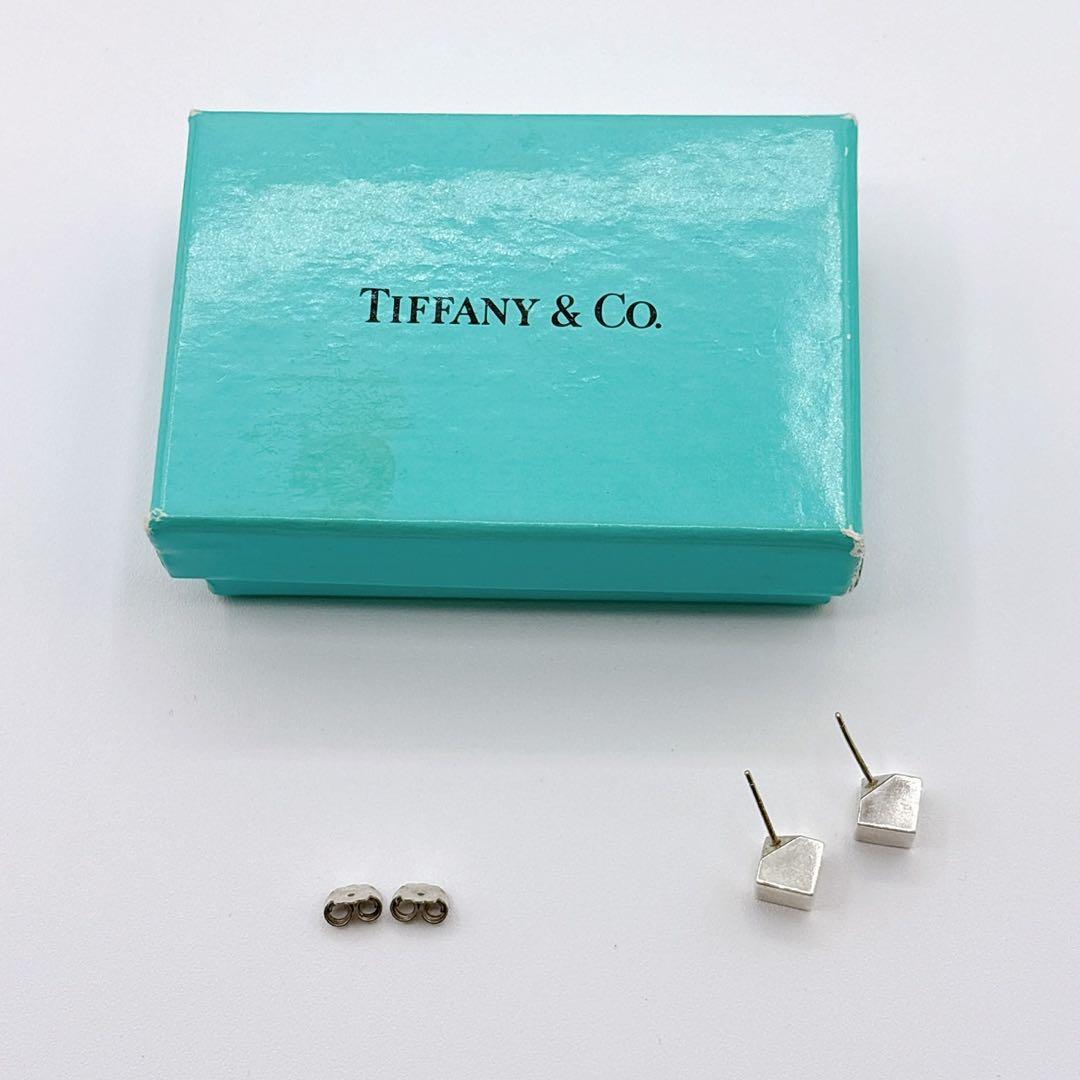 ティファニー　フランクゲーリー　キューブ　ピアス　SV925 シルバー