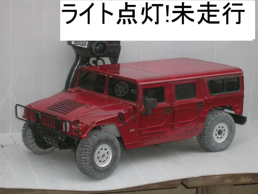 ライト点灯!卓上調整済!、走行動画、高級ラジコン！デアゴスティーニ,ハマーH1