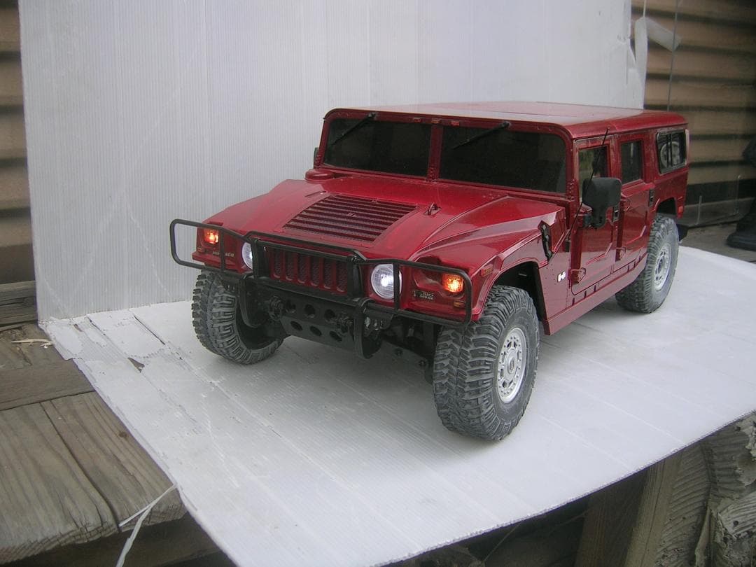 ライト点灯!卓上調整済!、走行動画、高級ラジコン！デアゴスティーニ,ハマーH1