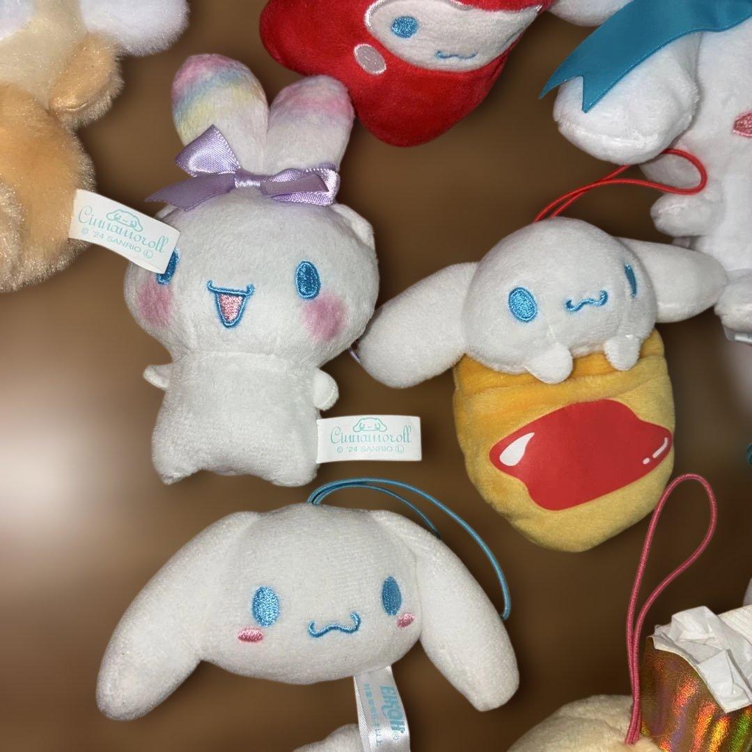 シナモロール不思議の国のぬいぐるみ、お世話セット、グッズ20点セット