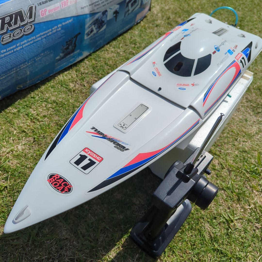 美品　京商　KYOSHO TWIN STORM 800　船舶　ラジコン　廃番