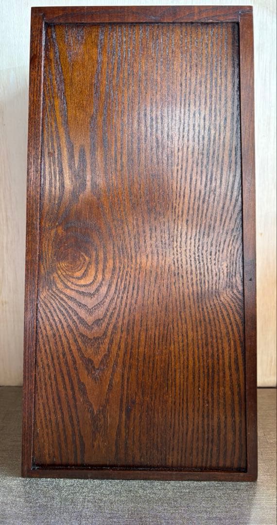 アンティーク　木製引き出し式収納 ダークブラウン