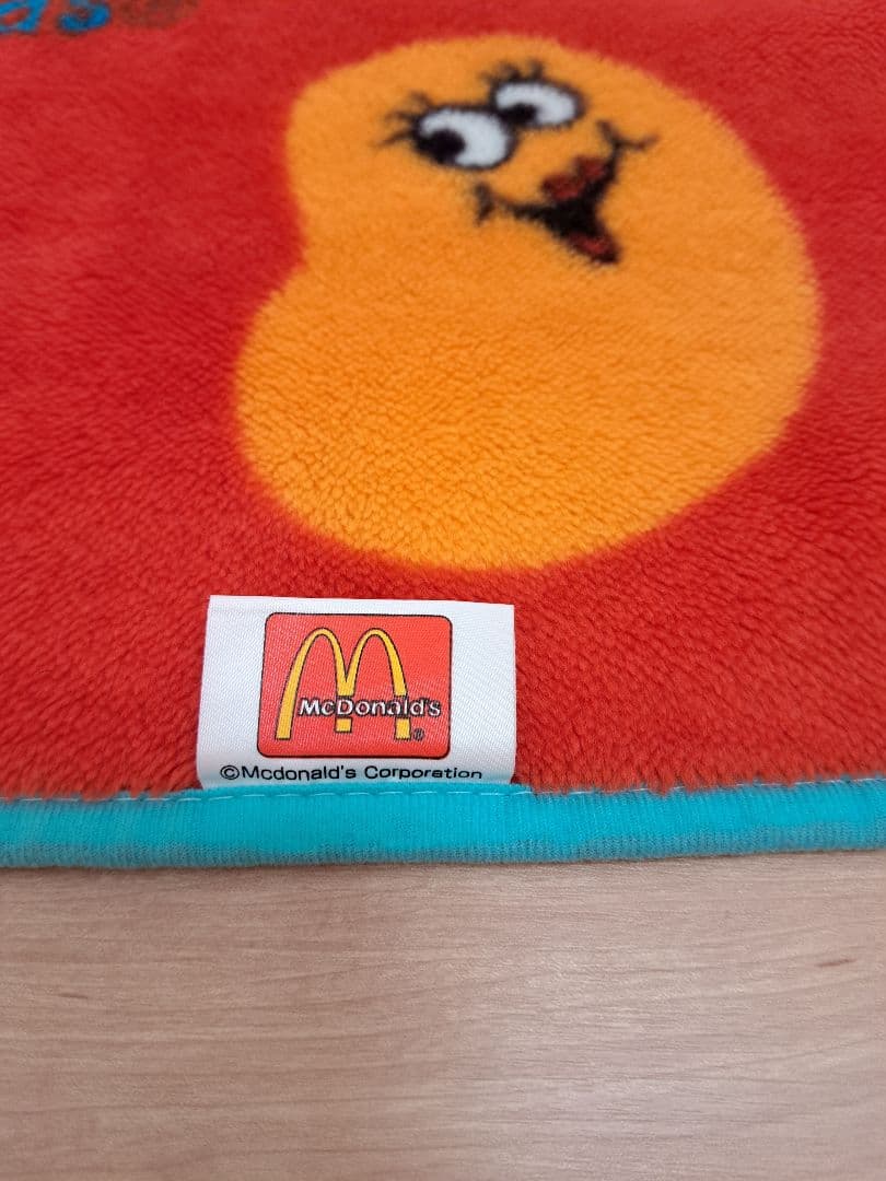 ナゲットバディーズ　マクドナルド　マック　マクド　ブランケット　毛布　レトロ