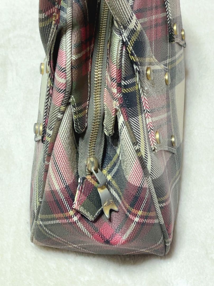 Vivienne Westwoodタータンチェック柄 ヤスミンバッグ
