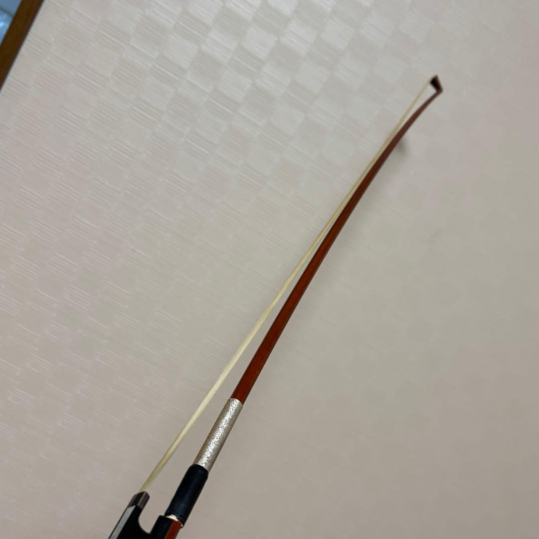 スズキ　バイオリン　No.520 4/4 1988年　弓　アルシェ