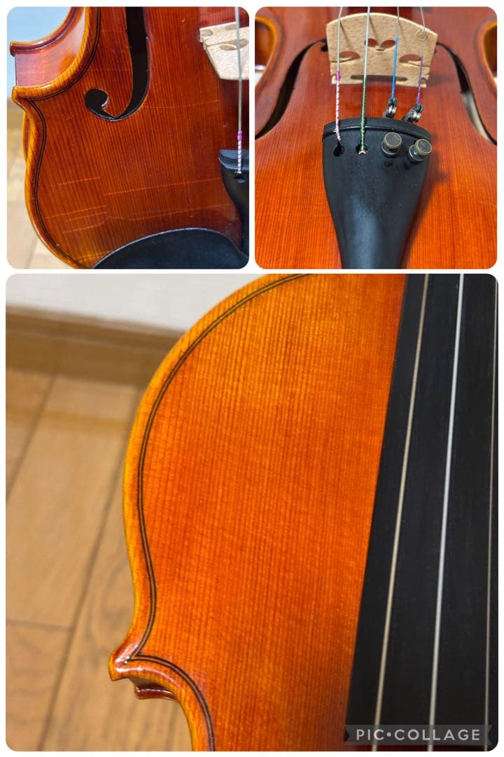 スズキ　バイオリン　No.520 4/4 1988年　弓　アルシェ