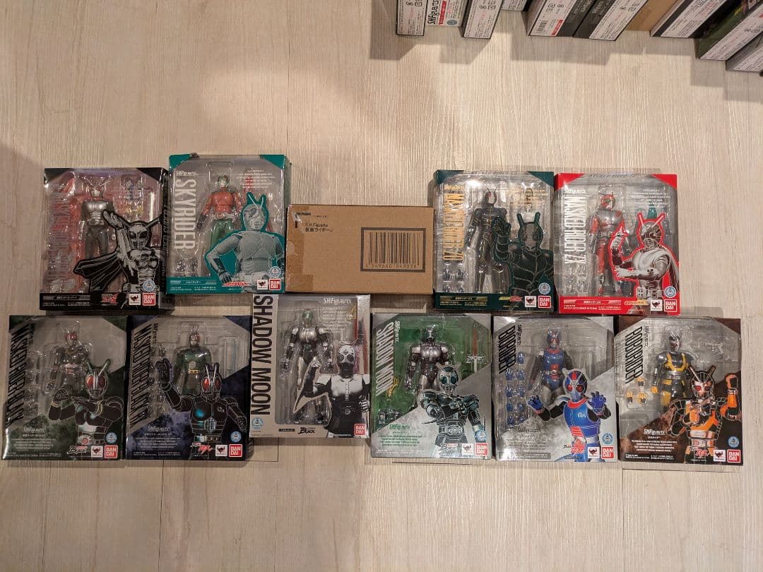 SHFiguarts 仮面ライダー フィギュア 150体武器エフェクト６種　新品