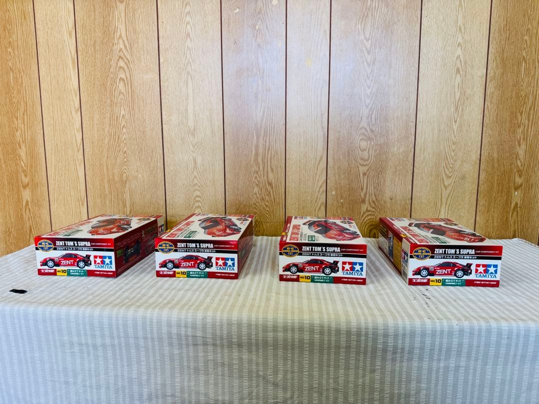 ラジ四駆シリーズ No.10 ZENT トムス スープラ 車両キット 未組立