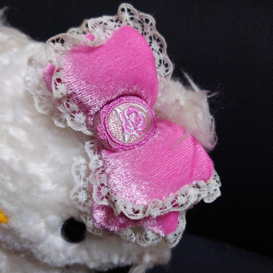 希少 初期 サンリオ チャーミーキティ ぬいぐるみ ベロアリボン 刺繍 ふわふわ