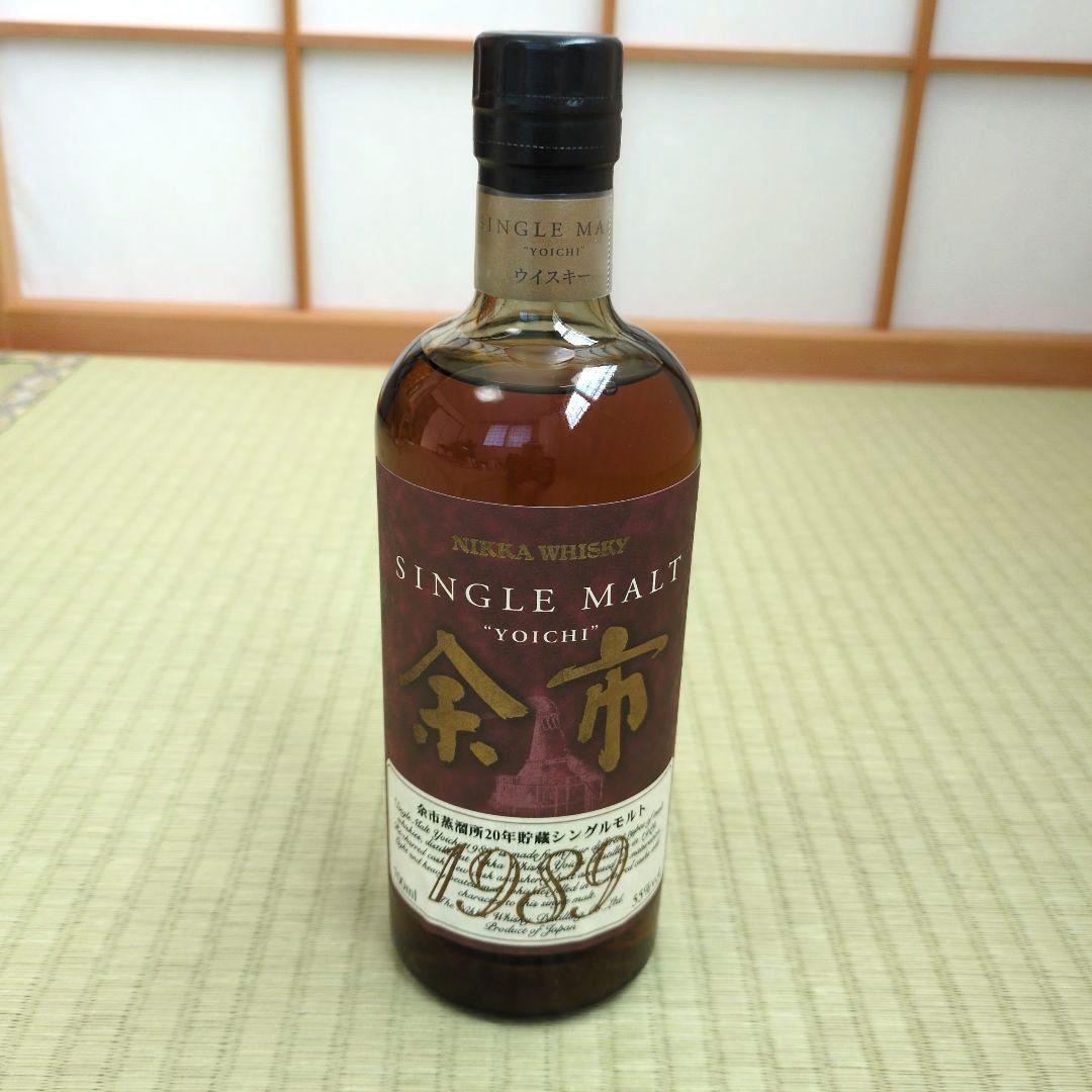 ニッカウヰスキー　シングルモルト余市 1989年 700ml