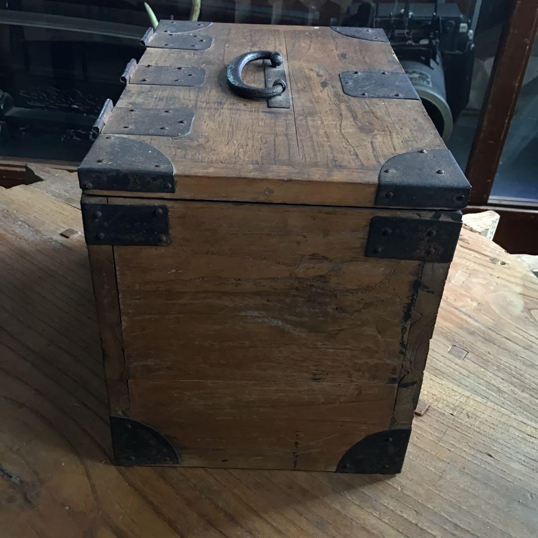 明治時代　時代箪笥 小箪笥 時代家具 レトロ家具 硯箱