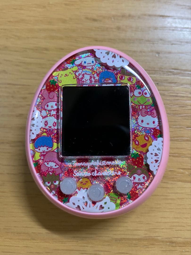 【美品】たまごっちみーつ サンリオキャラクターズみーつver．ピンク バンダイ