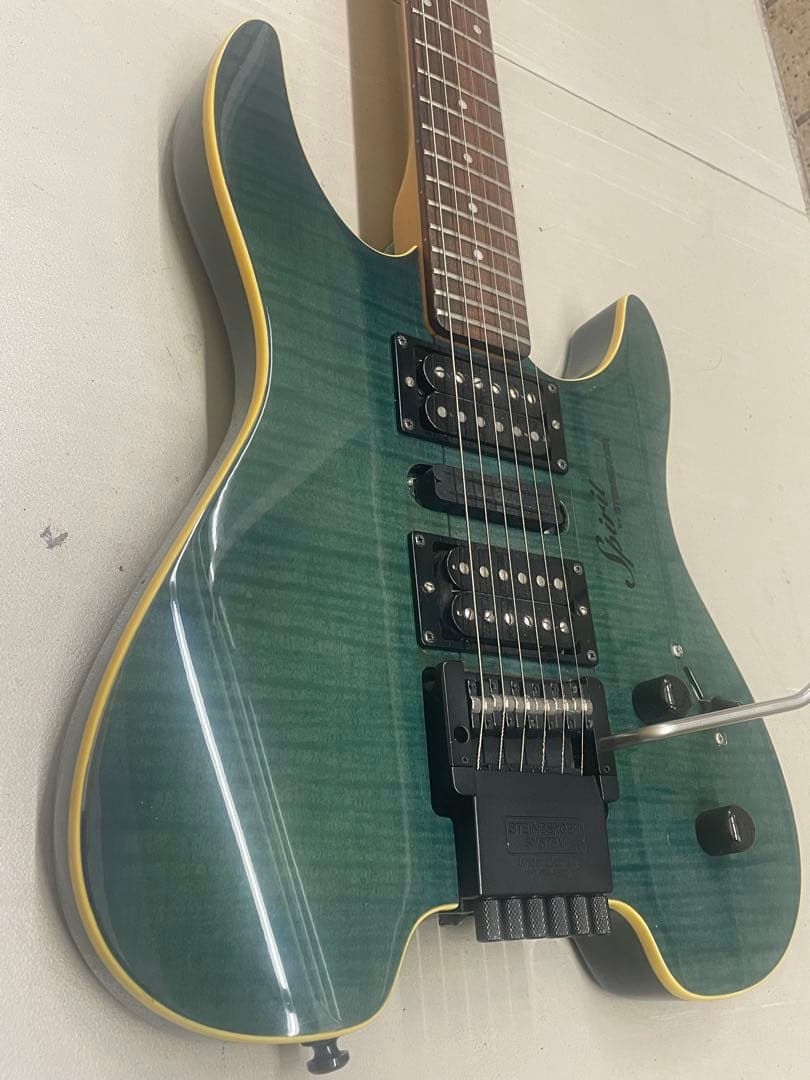 スタインバーガー　spirit フレイムメイプル グリーン