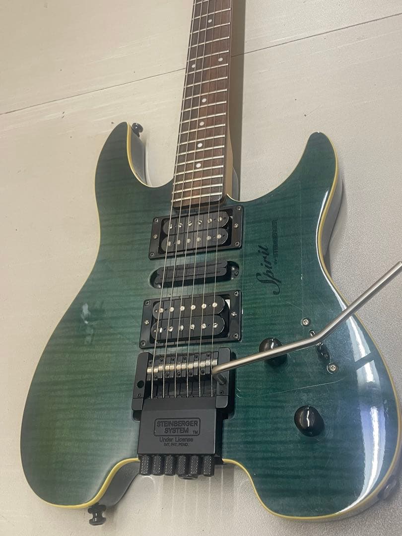 スタインバーガー　spirit フレイムメイプル グリーン