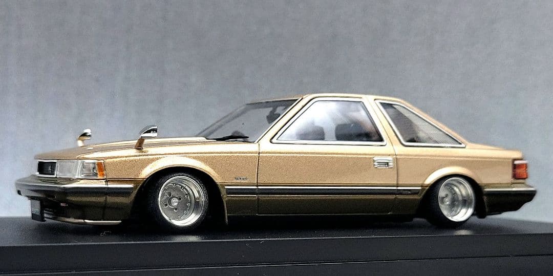 よーよ　1/43　ソアラ改　2800GT　SSRマークⅠ　アルミ製　深リム