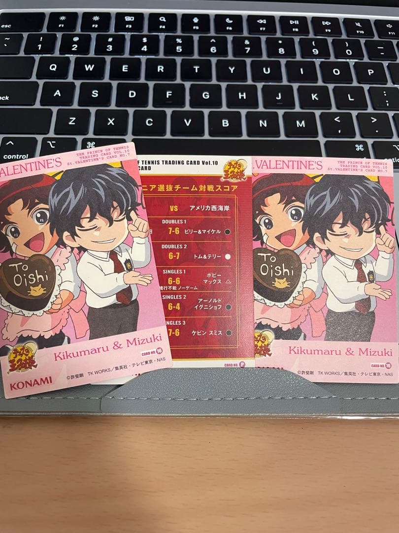 テニスの王子様　トレーディングカード3枚
