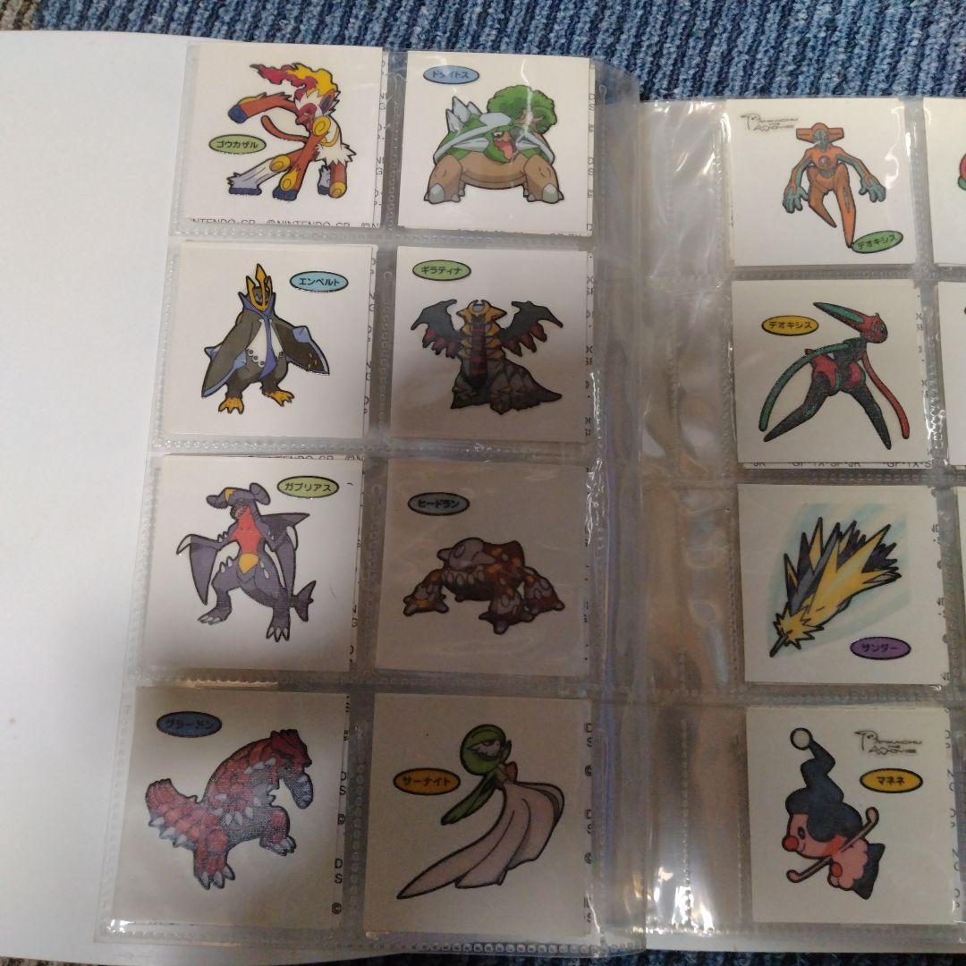 ポケモン　デコキャラシールホルダー　121枚セット　アドバンスジェネレーション