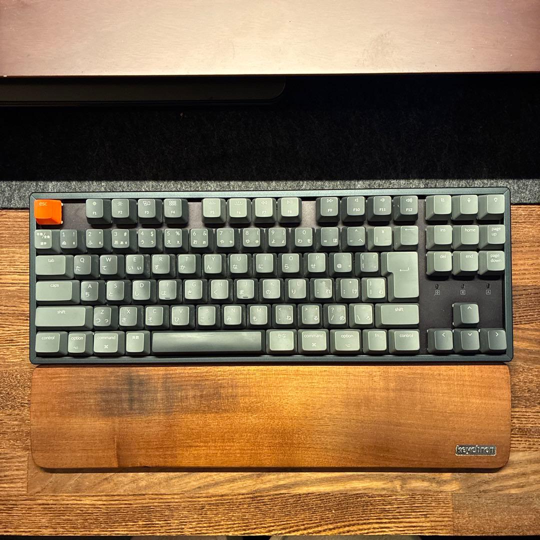 keychron K8 日本語配列 赤軸 RGB ホットスワップ アルミフレーム