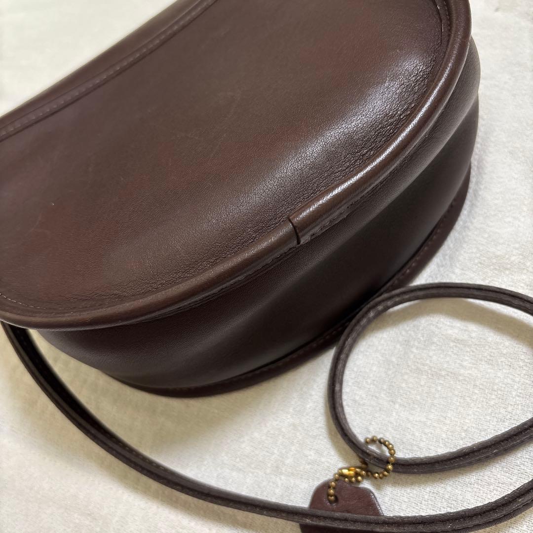 OLD COACH オールドコーチ USA製 ショルダーバッグ レザー 鞄