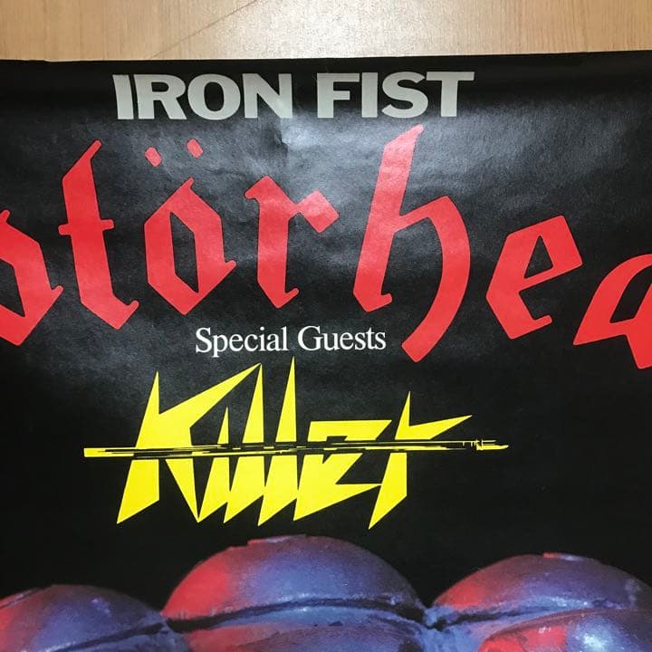 Motörhead 1982年西ドイツツアー￼ポスター